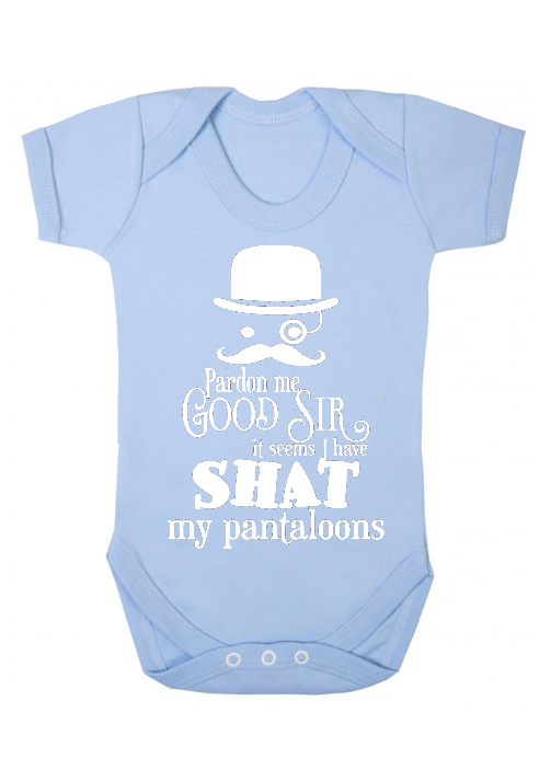 Duwweltjie® Baby - "Pardon Me Good Sir" Babygro