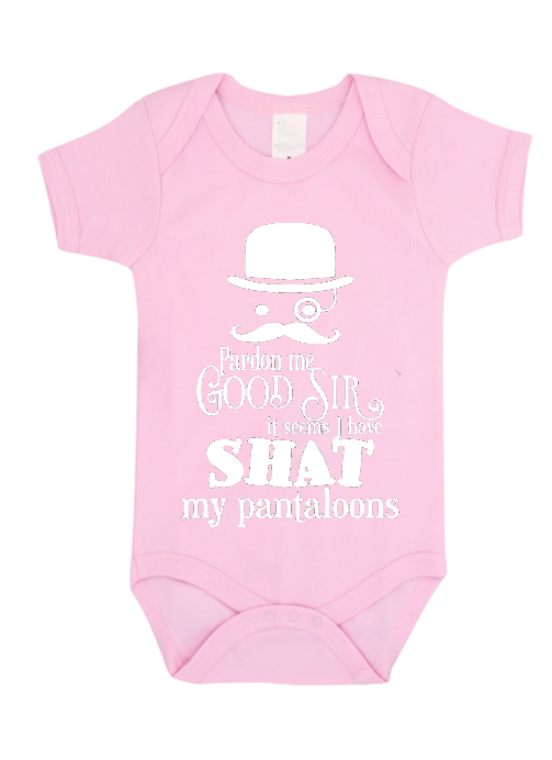 Duwweltjie® Baby - "Pardon Me Good Sir" Babygro