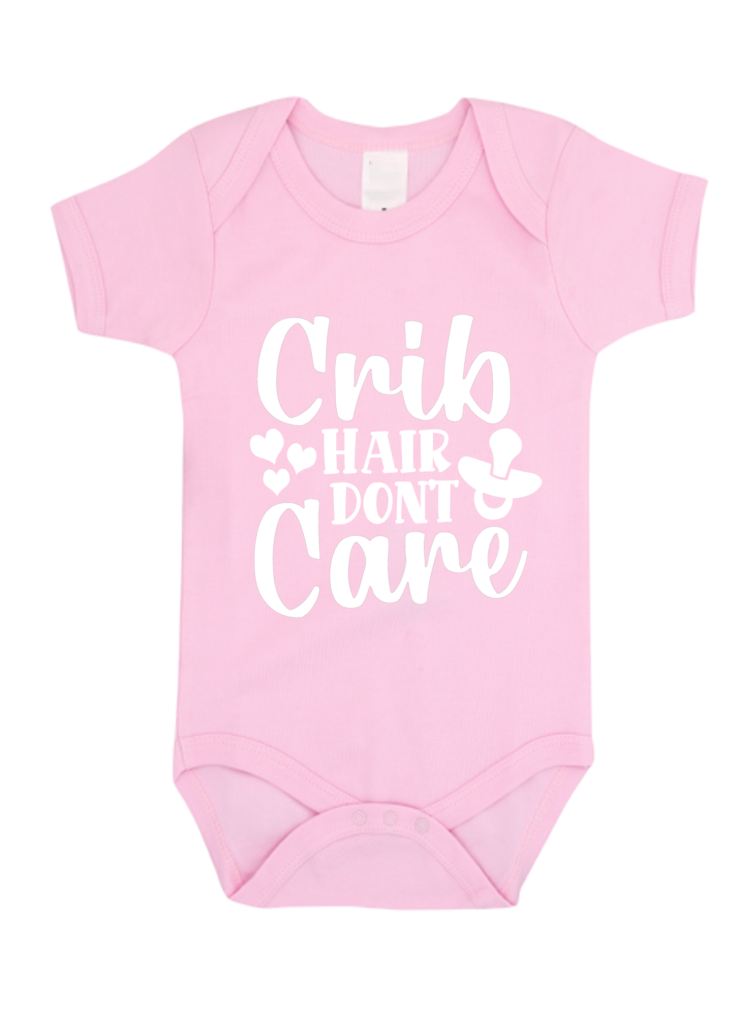Duwweltjie® Baby - Crib hair, don't care Babygro