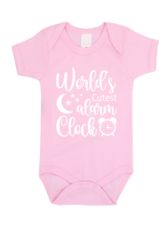 Duwweltjie® Baby - Cutest Alarm Clock Babygro