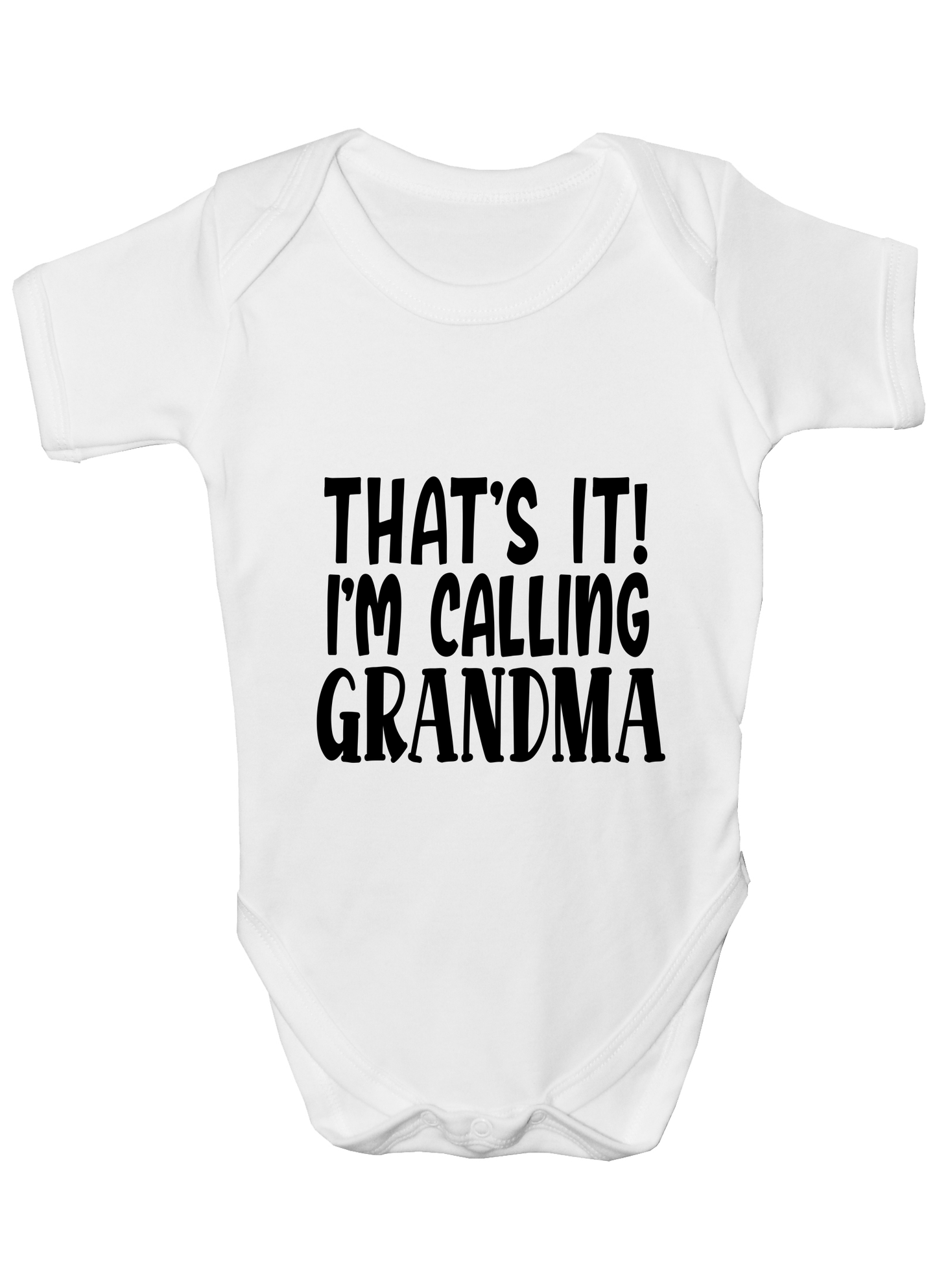 Duwweltjie® Baby - That's it! I'm Calling Grandma Babygro