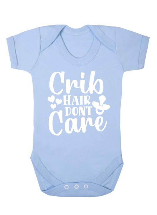 Duwweltjie® Baby - Crib hair, don't care Babygro