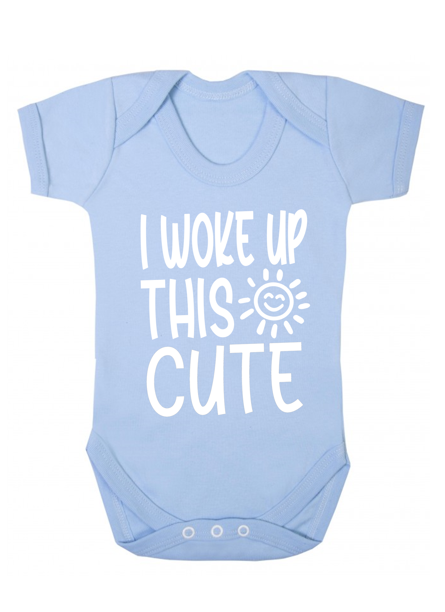 Duwweltjie® Baby - I Woke Up This Cute Babygro