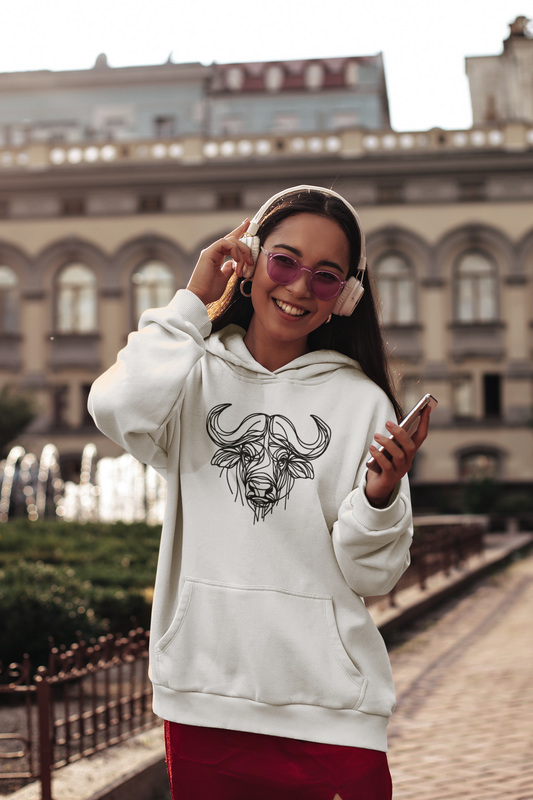 Duwweltjie® Wildline - Buffalo Women's Hoodie