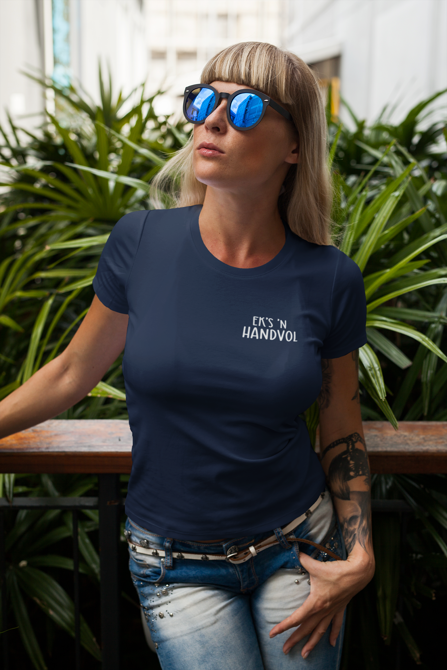 Duwweltjie® - "Ek's 'n Handvol" Women's T-Shirt