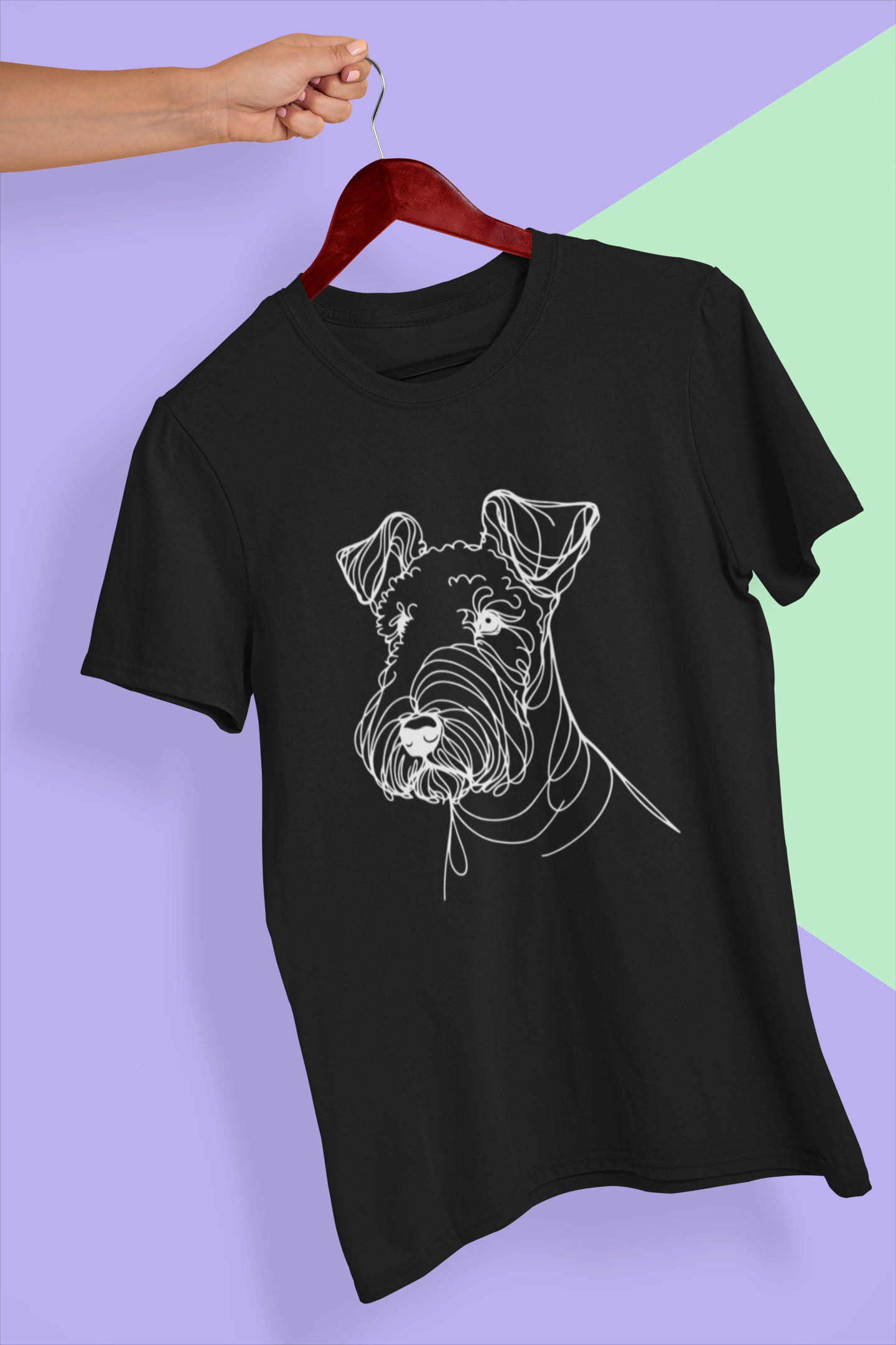 Duwweltjie® K-Line - Airedale Terrier - Unisex T-Shirt