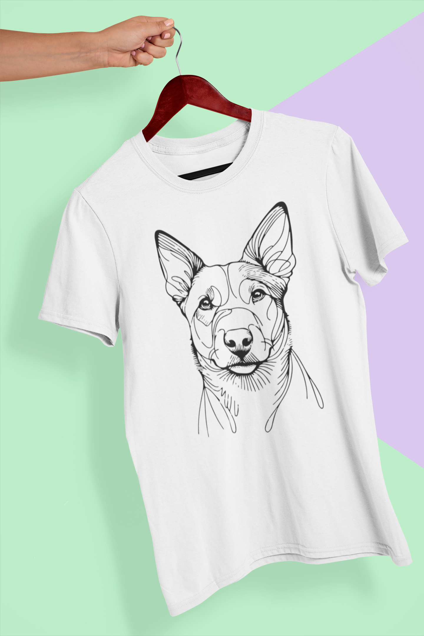 Duwweltjie® K-Line - American Cattle Dog - Unisex T-Shirt