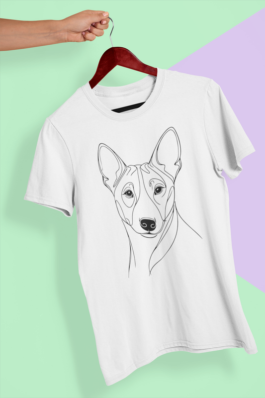Duwweltjie® K-Line - Basenji - Unisex T-Shirt