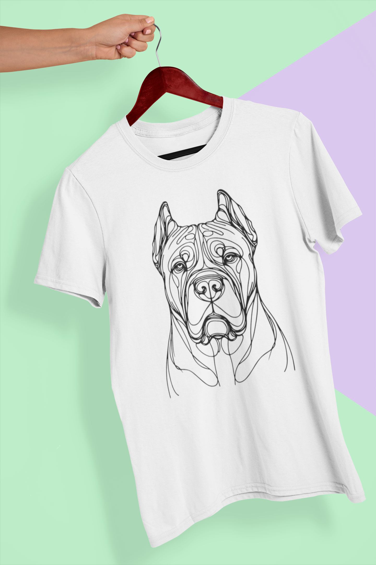 Duwweltjie® K-Line - Cane Corso - Unisex T-Shirt