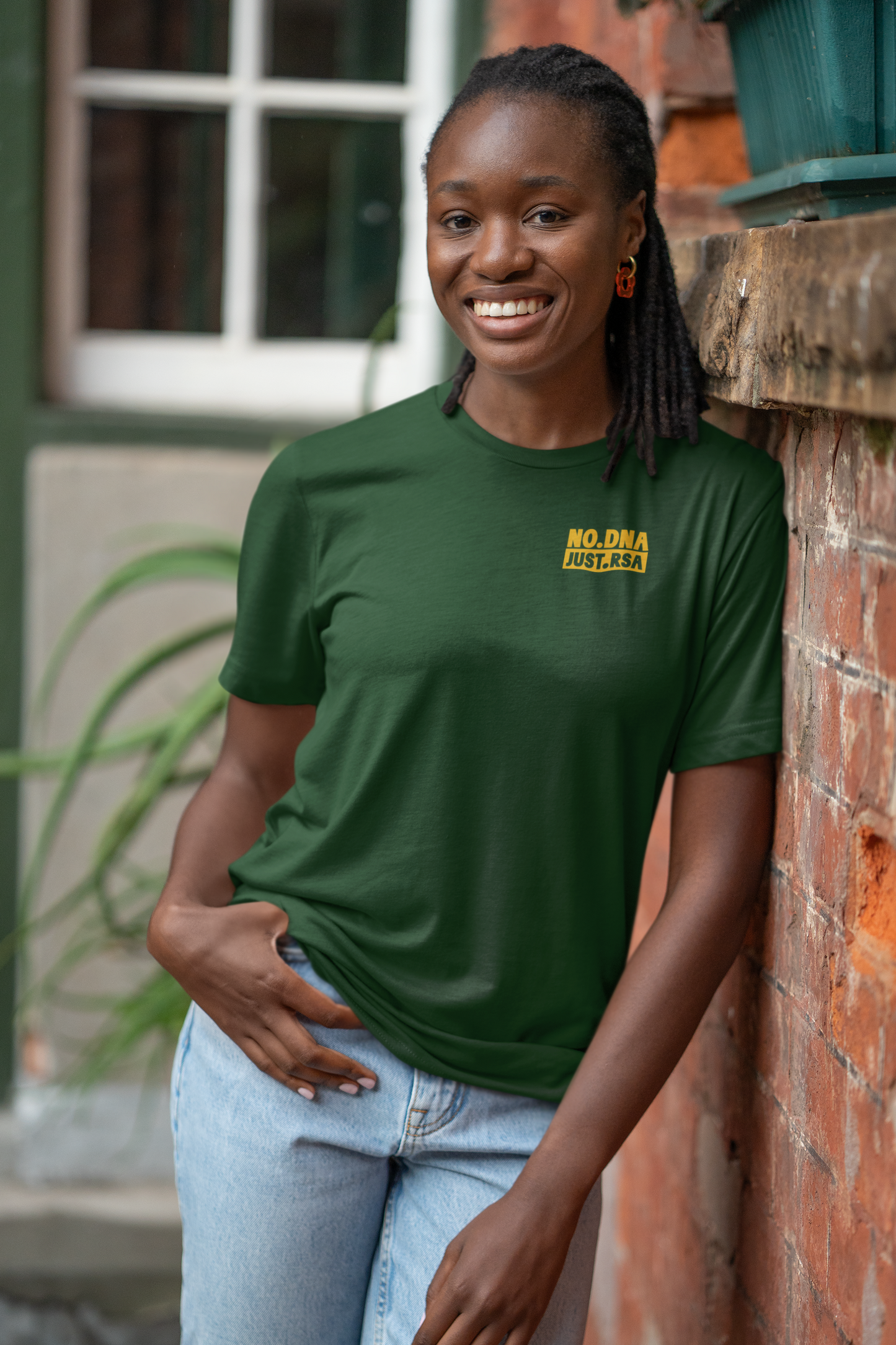 Duwweltjie® - "No DNA, Just RSA" Women's T-Shirt