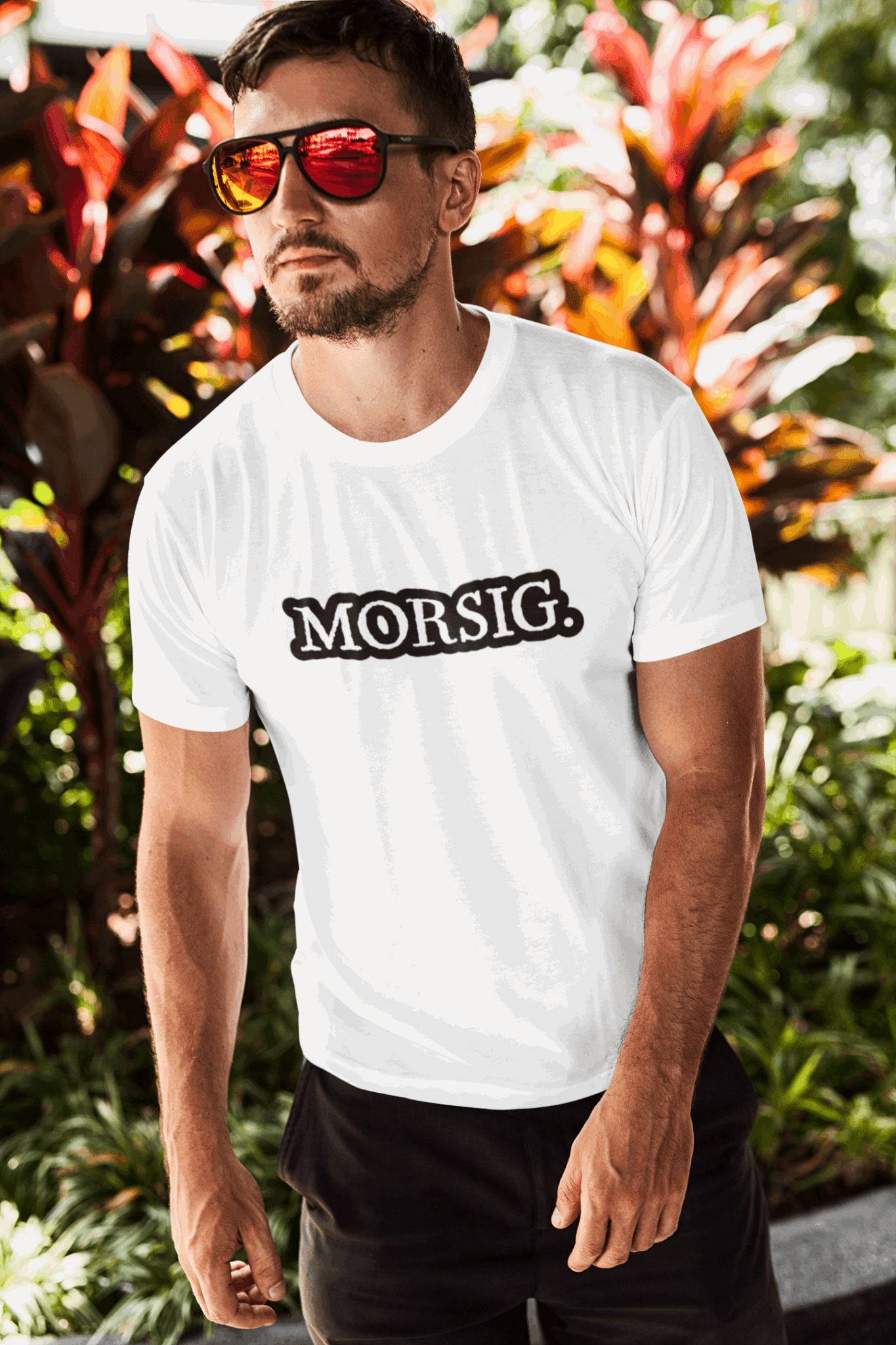 Duwweltjie® Foolstop - "Morsig" Men's T-Shirt - Duwweltjie