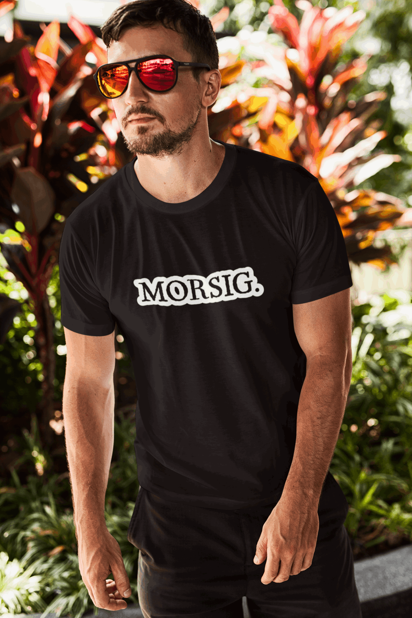 Duwweltjie® Foolstop - "Morsig" Men's T-Shirt - Duwweltjie