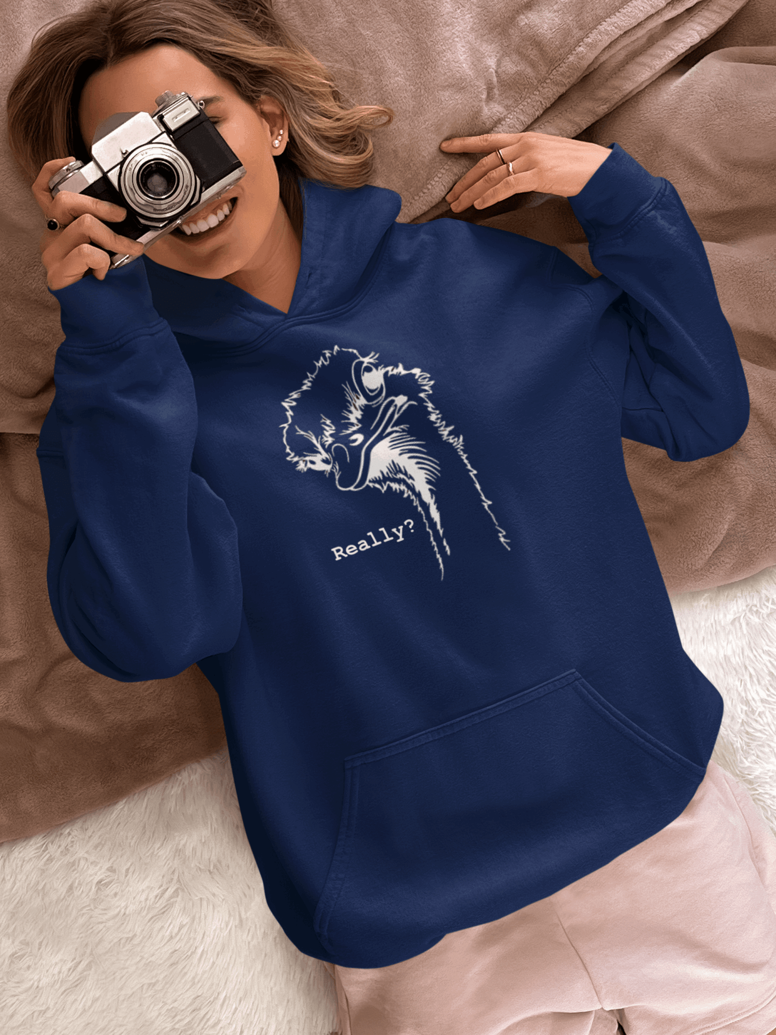 Duwweltjie® Foolstop - "Really?" Women's Hoodie - Duwweltjie