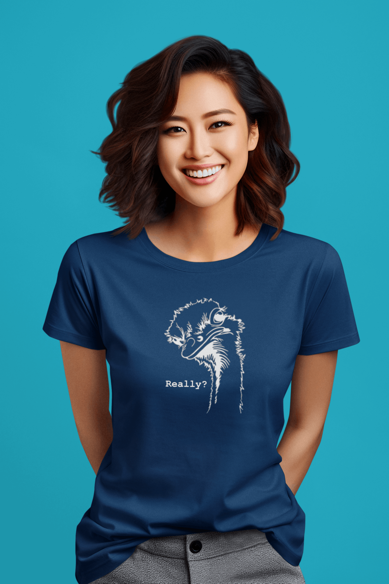 Duwweltjie® Foolstop - "Really?" Women's T-Shirt - Duwweltjie