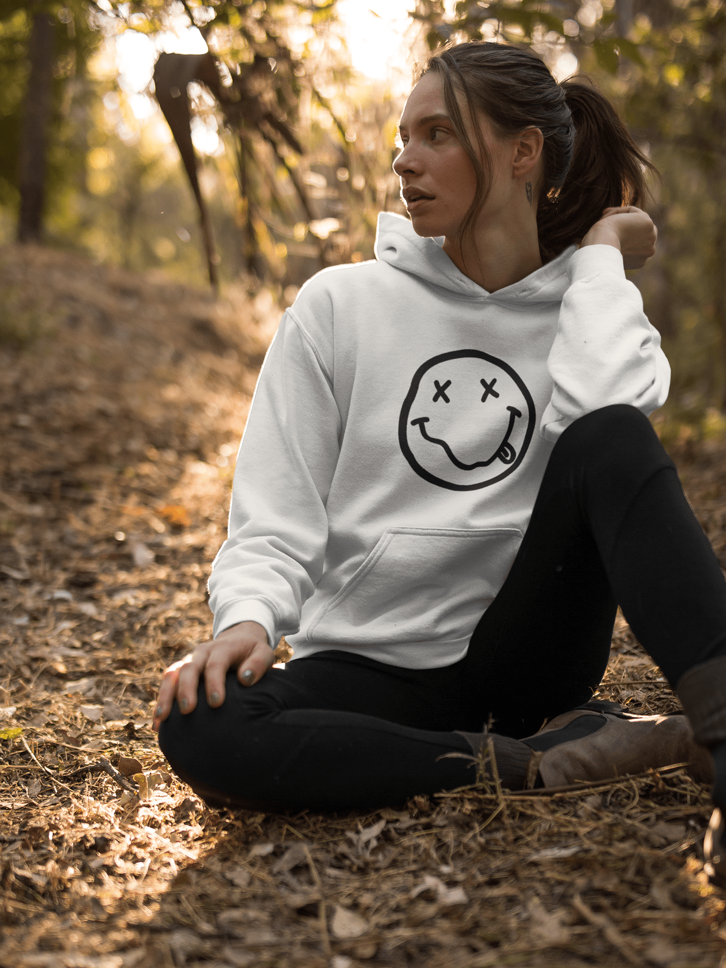 Duwweltjie® Foolstop - "Smiley" Women's Hoodie - Duwweltjie