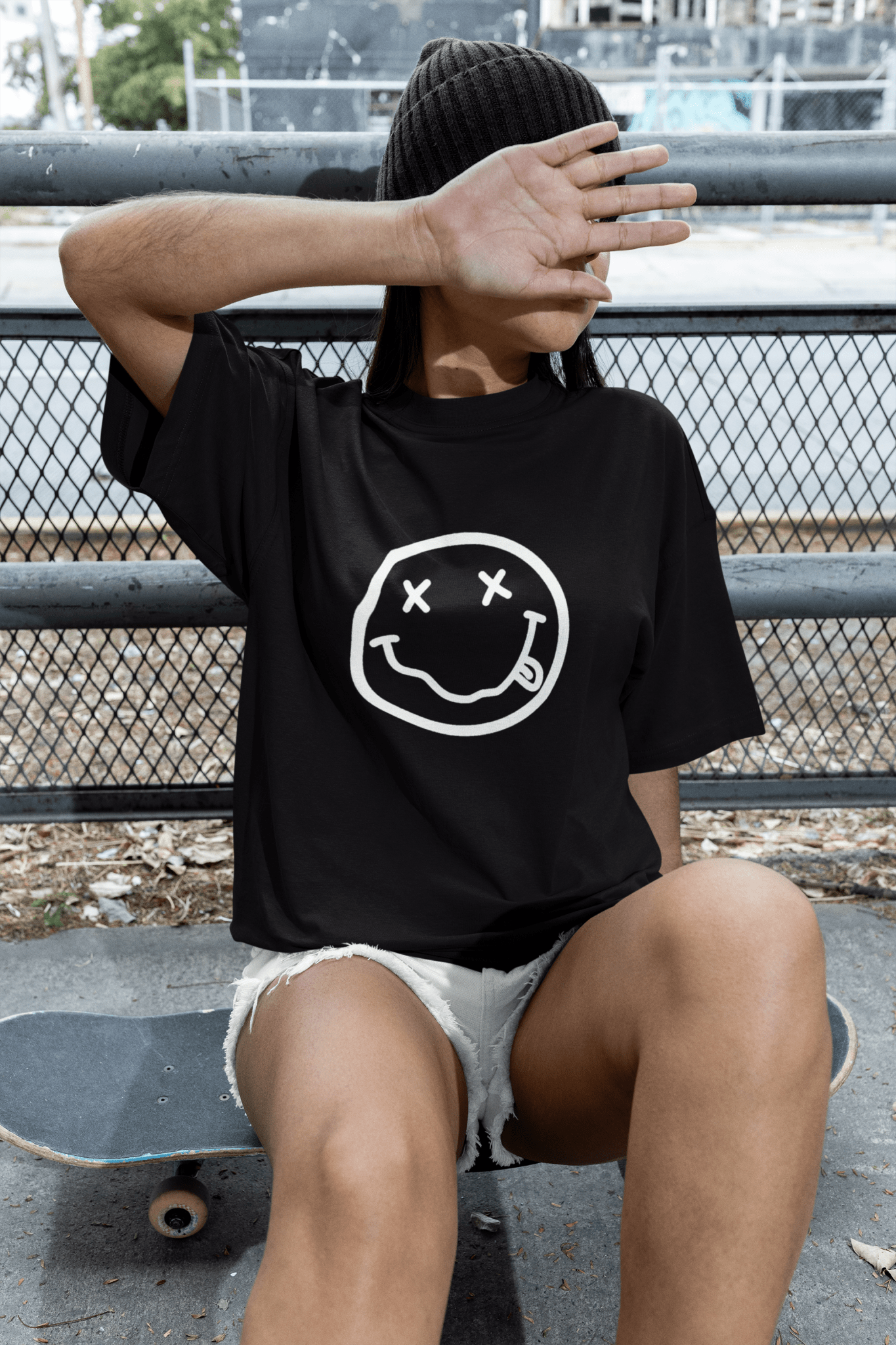 Duwweltjie® Foolstop - "Smiley" Women's T-Shirt - Duwweltjie