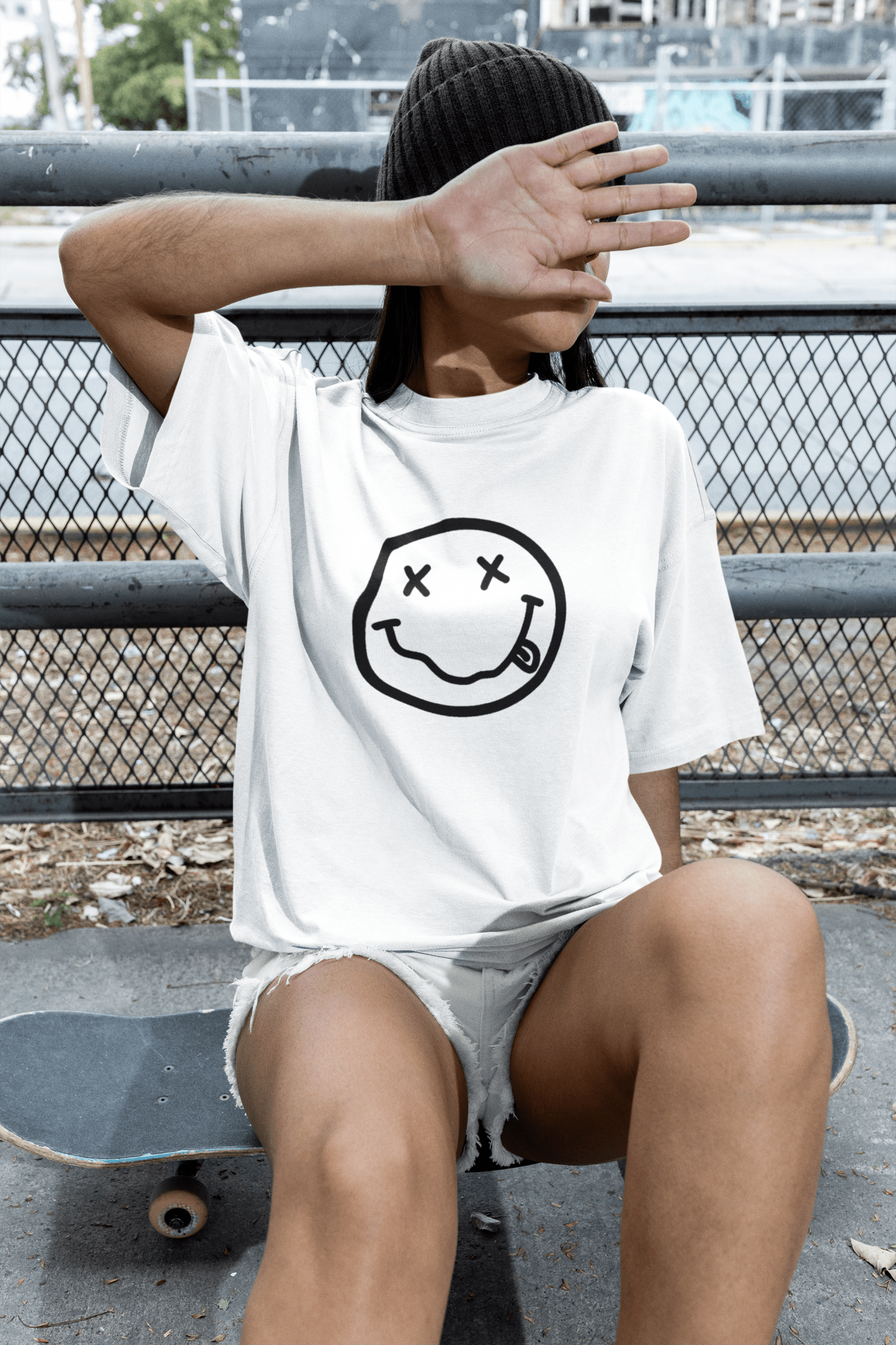 Duwweltjie® Foolstop - "Smiley" Women's T-Shirt - Duwweltjie