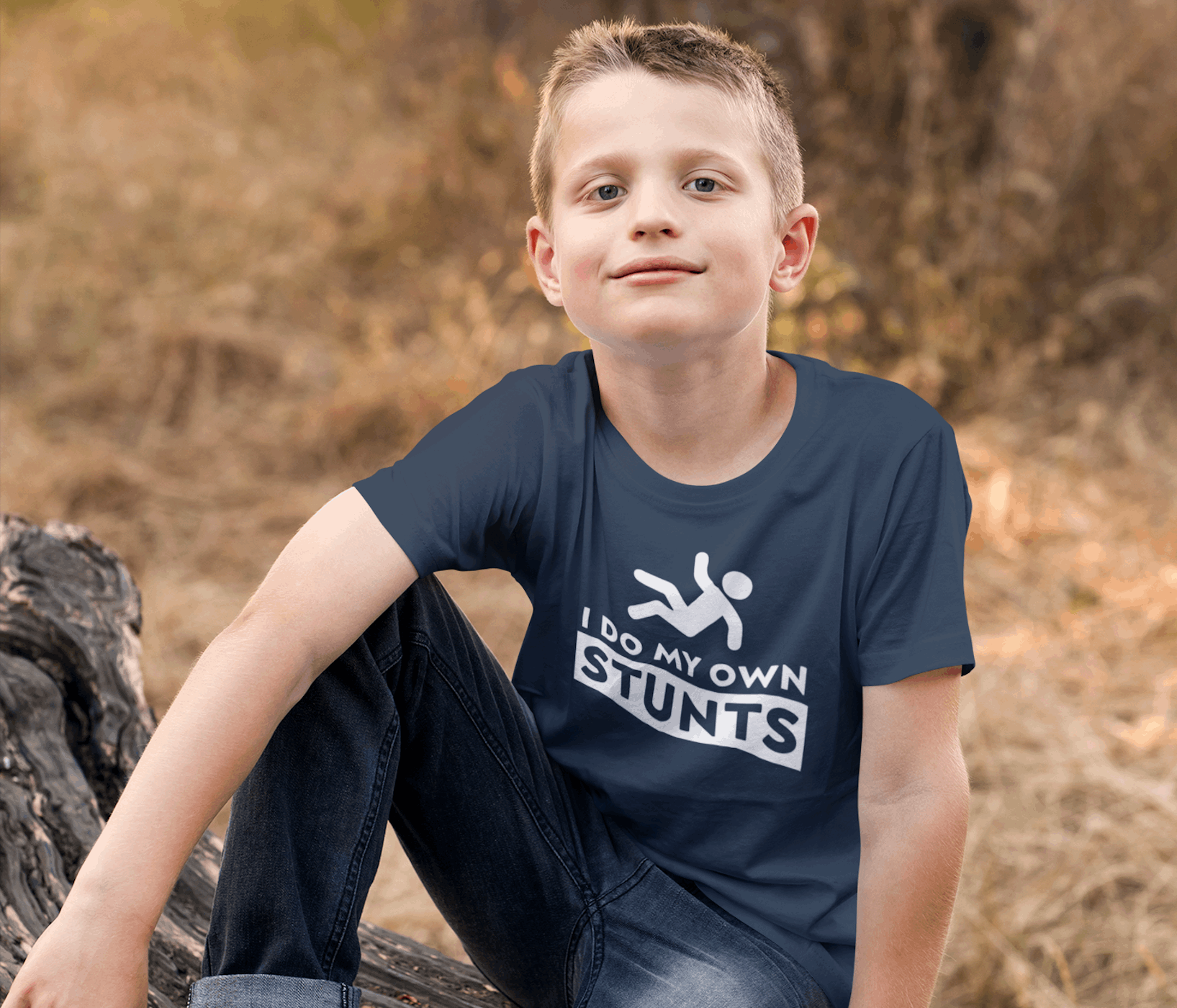 Duwweltjie® Kids - "I Do My Own Stunts" T-Shirt - Duwweltjie