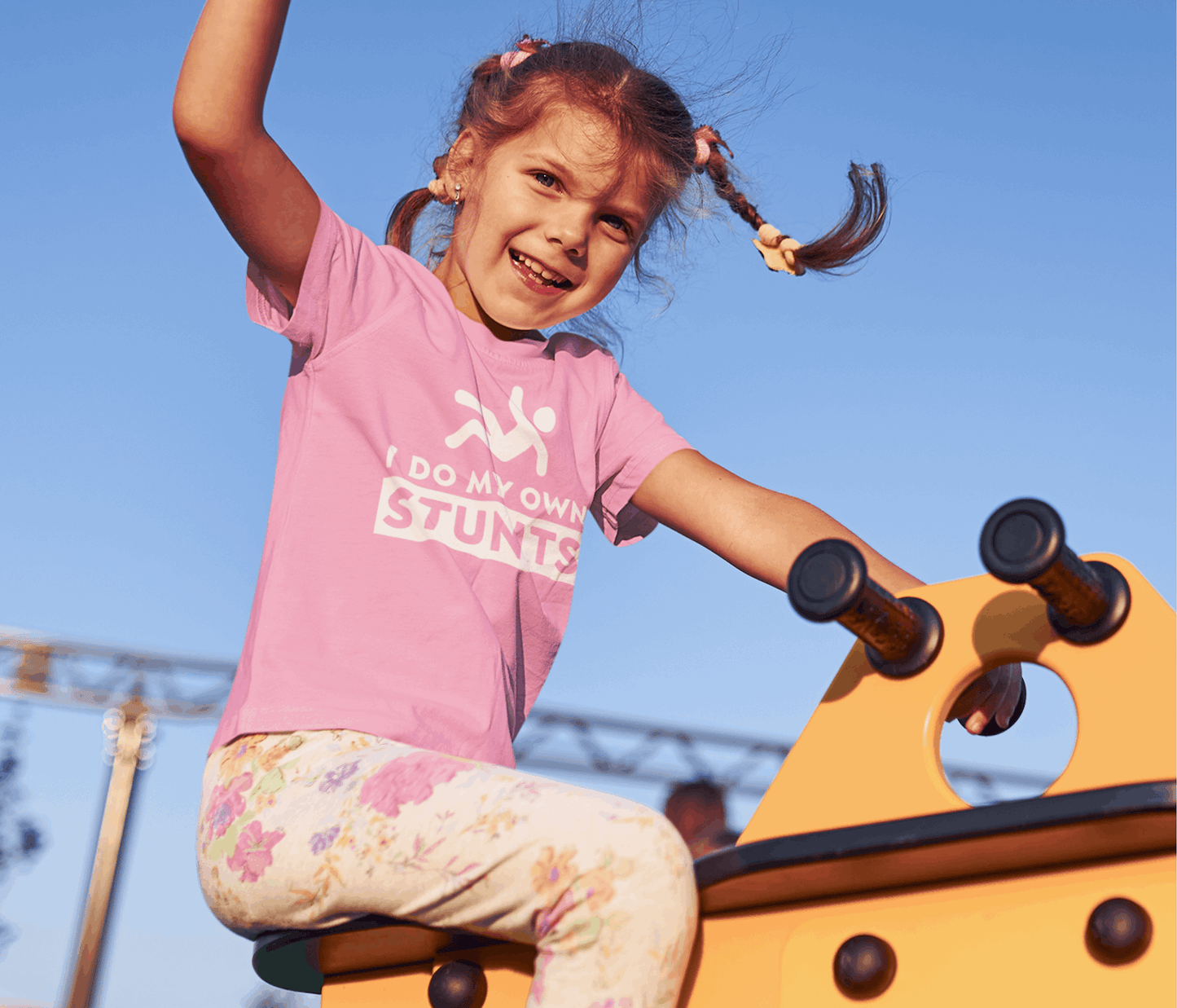 Duwweltjie® Kids - "I Do My Own Stunts" T-Shirt - Duwweltjie