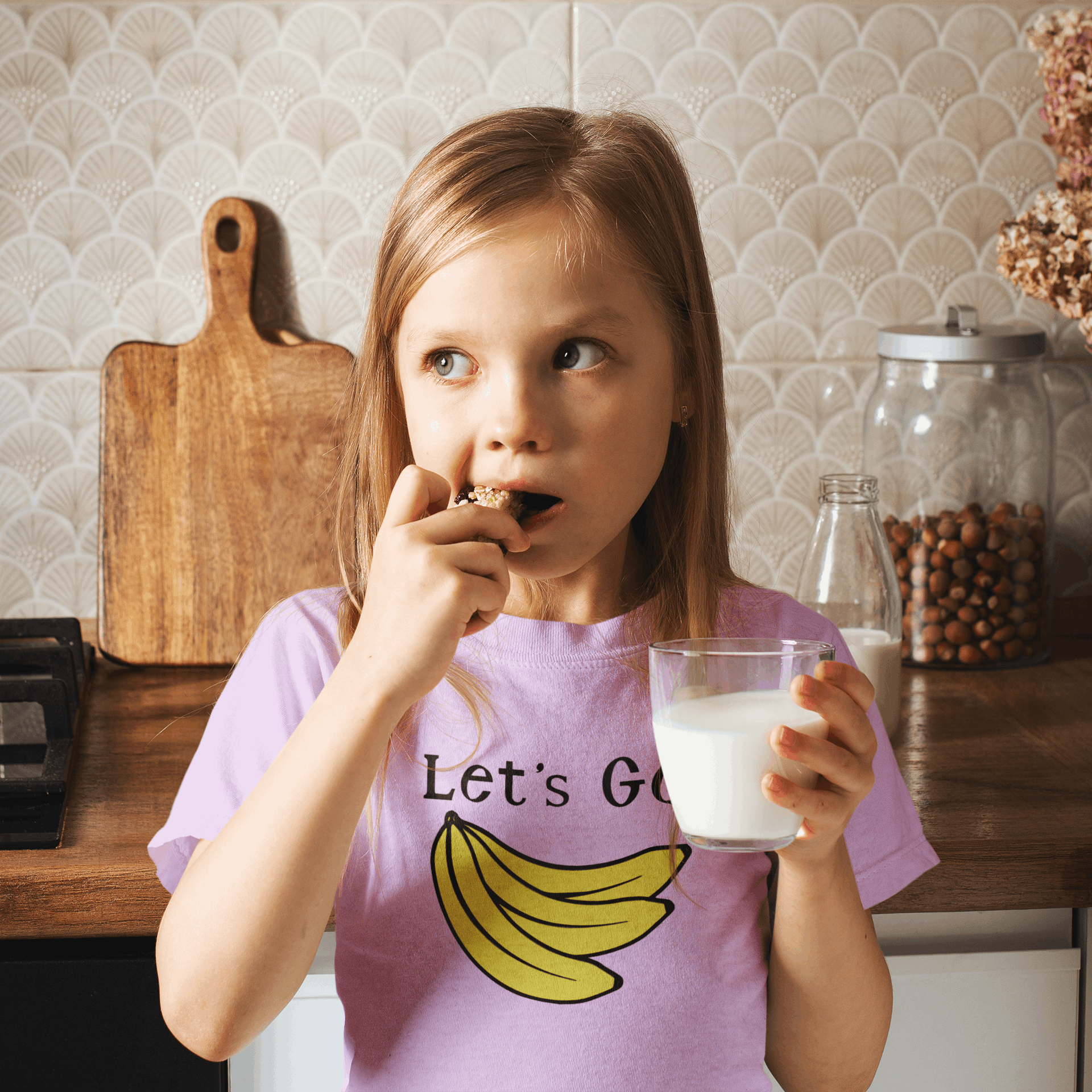 Duwweltjie® Kids - "Let's Go Bananas" T-Shirt - Duwweltjie