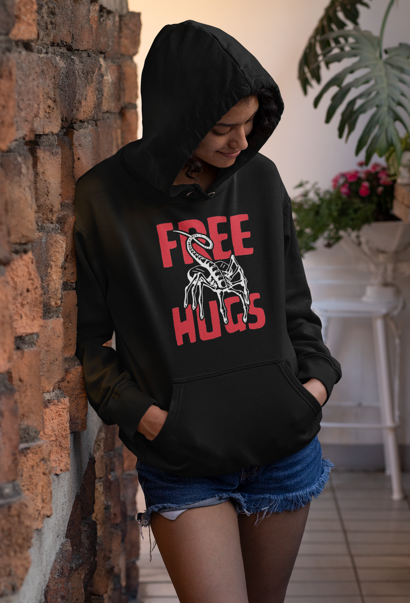 Duwweltjie® - Free Hugs Unisex Hoodie