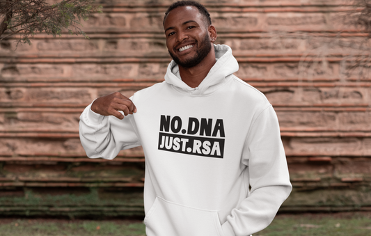 Duwweltjie® - "No DNA, Just RSA" Unisex Hoodie