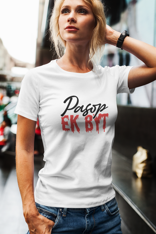 Duwweltjie® "Pasop Ek Byt" Women's T-Shirt