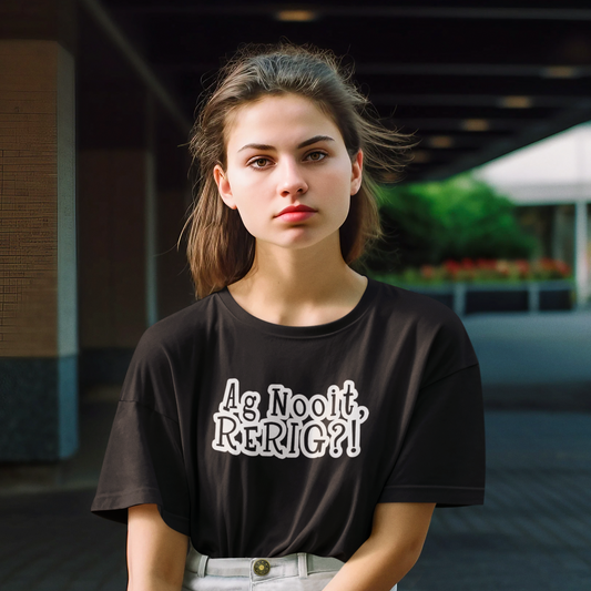 Duwweltjie® "Ag Nooit, Rerig?!" Women's T-Shirt
