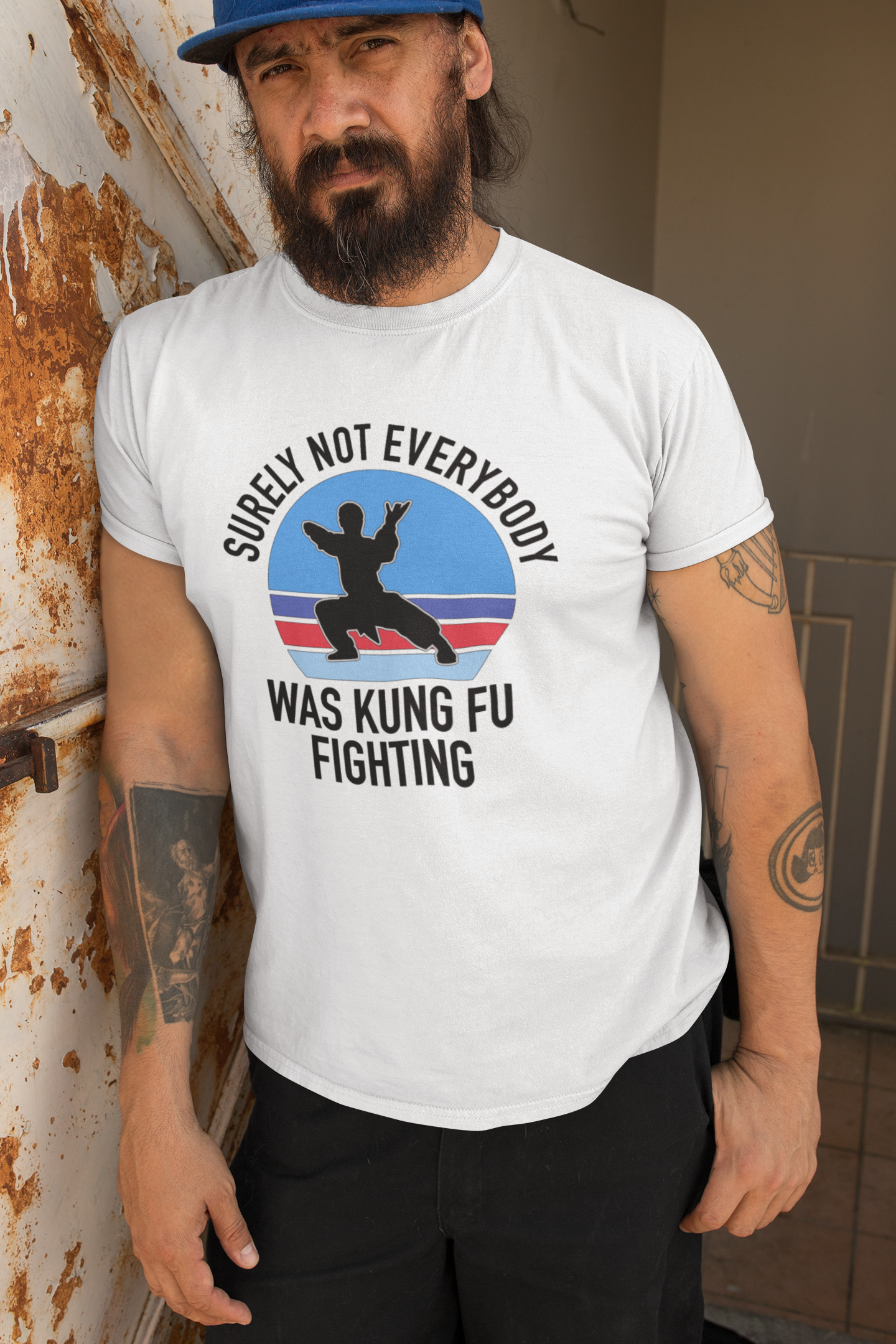 Duwweltjie® Foolstop - "Kung Fu Fighting" Men's T-Shirt