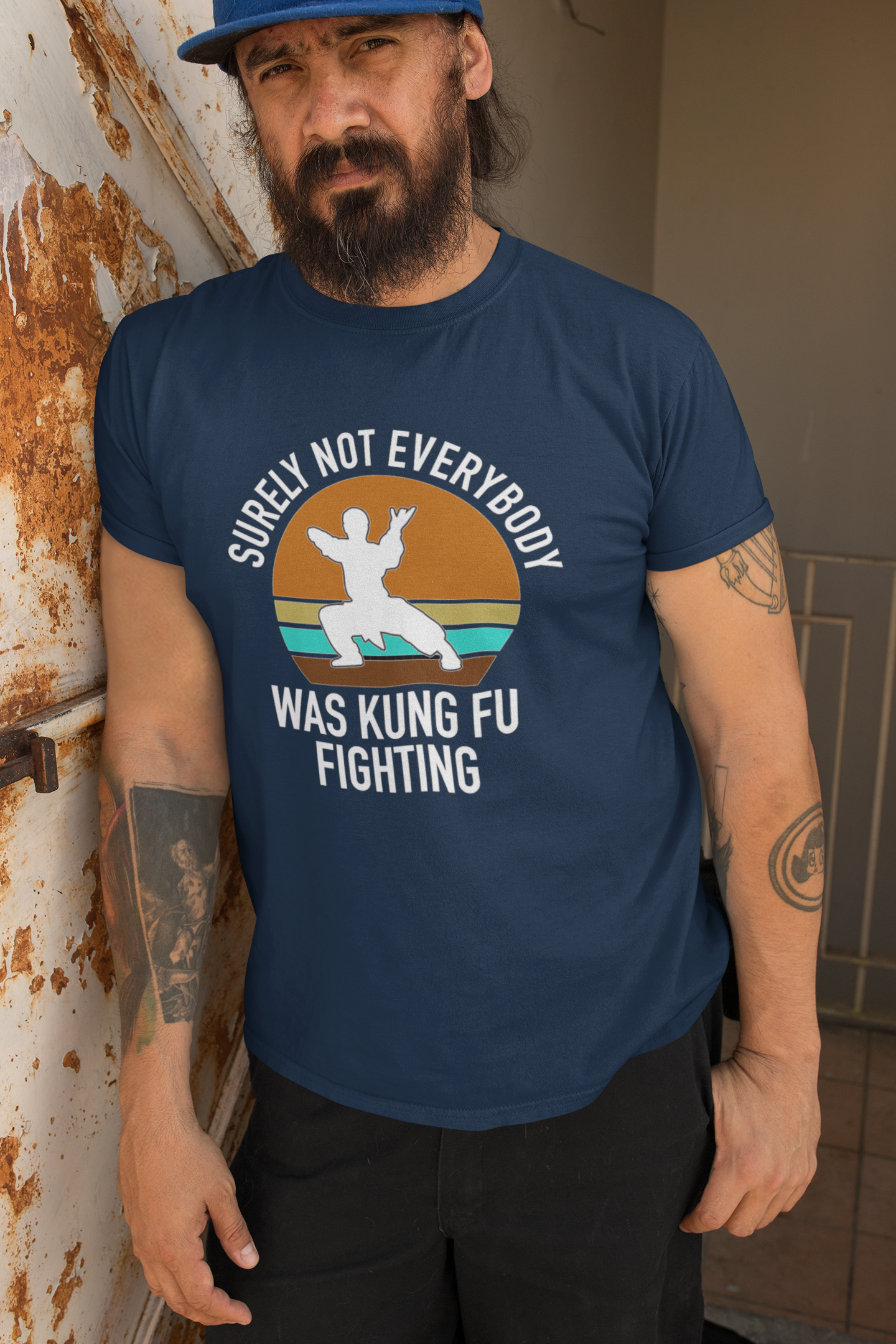 Duwweltjie® Foolstop - "Kung Fu Fighting" Men's T-Shirt