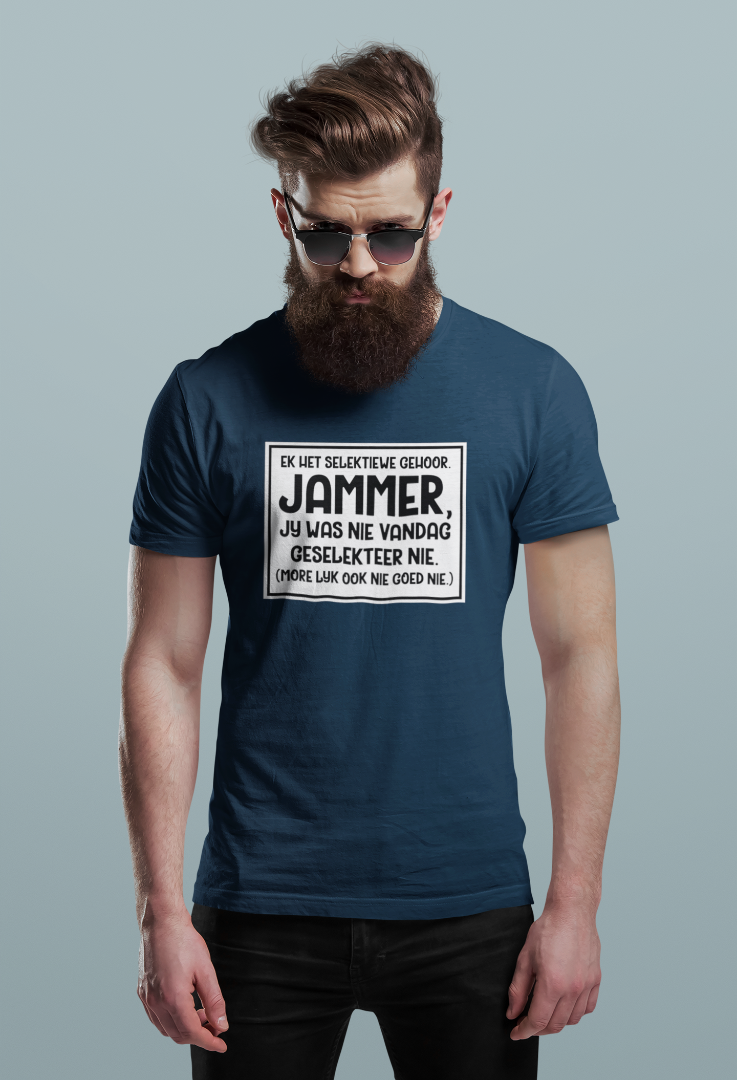 Duwweltjie® "Selektiewe gehoor" Men’s T-Shirt