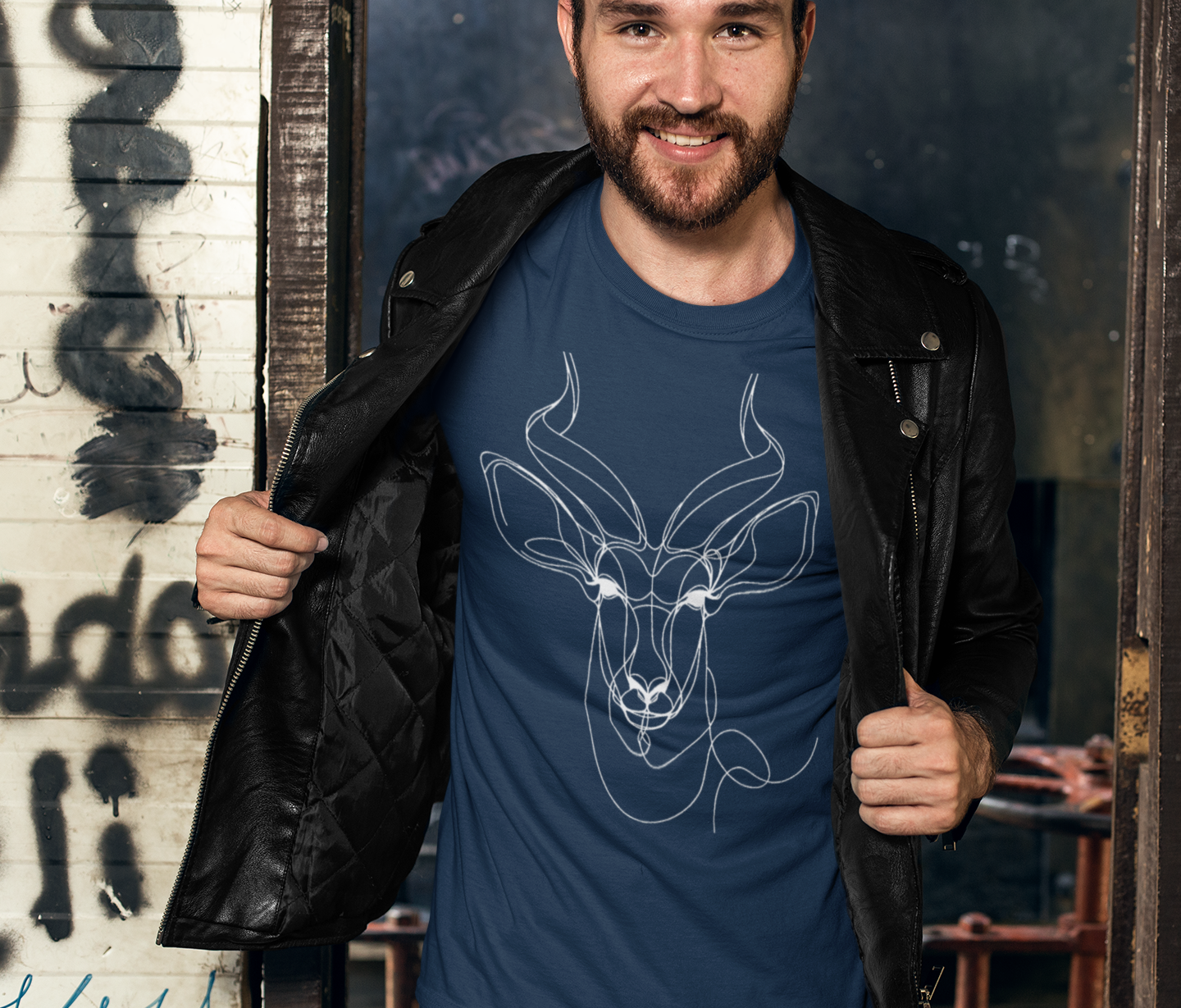 Duwweltjie® Wildline - Kudu Men's T-Shirt