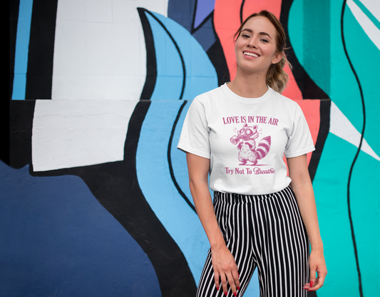 Duwweltjie® Foolstop - "Love is in the Air" Ladies T-Shirt (Limited Valentine's Edition)