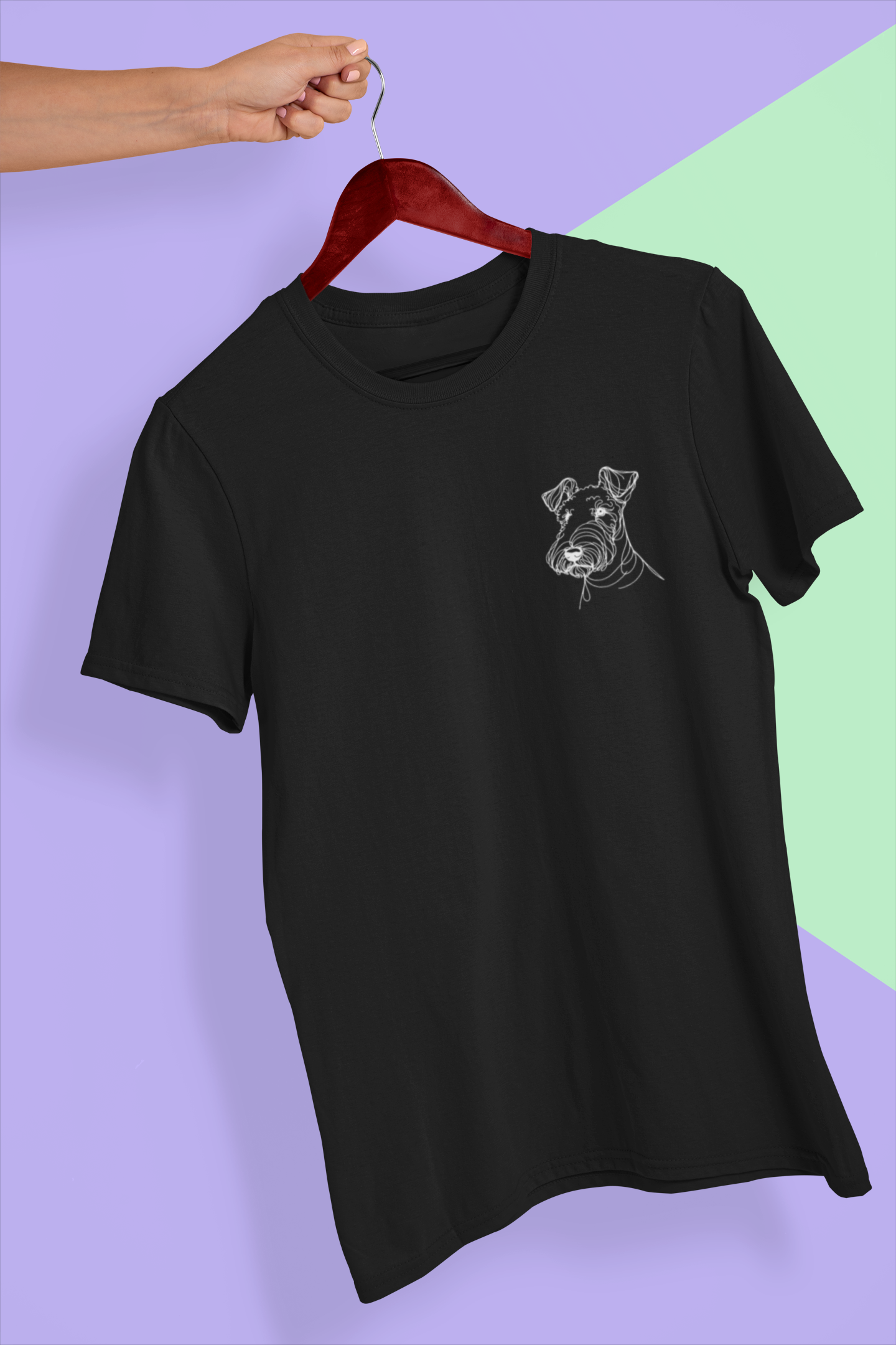 Duwweltjie® K-Line - Airedale Terrier - Unisex T-Shirt