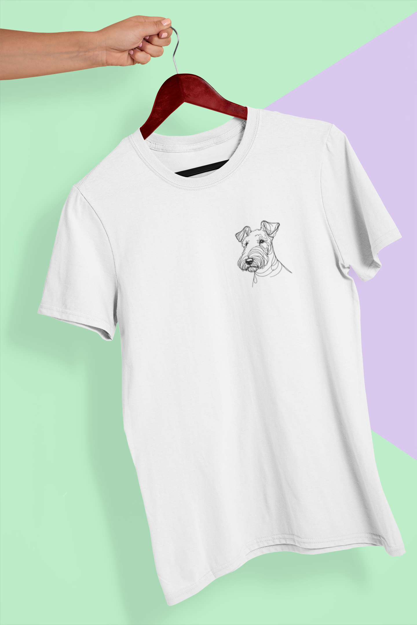 Duwweltjie® K-Line - Airedale Terrier - Unisex T-Shirt