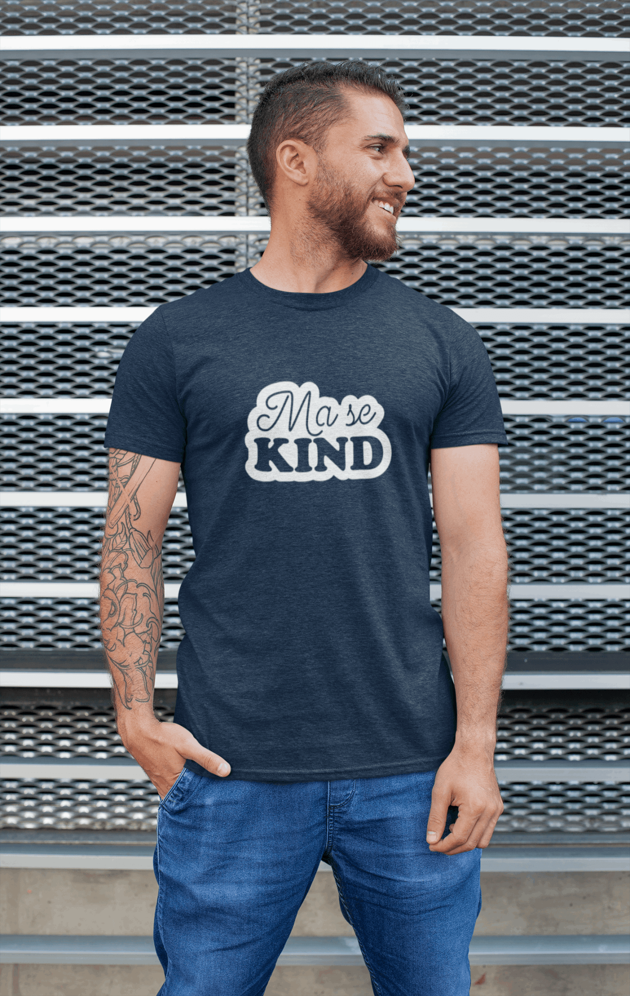 Duwweltjie® Foolstop - "Ma se Kind" Men's T-Shirt - Duwweltjie