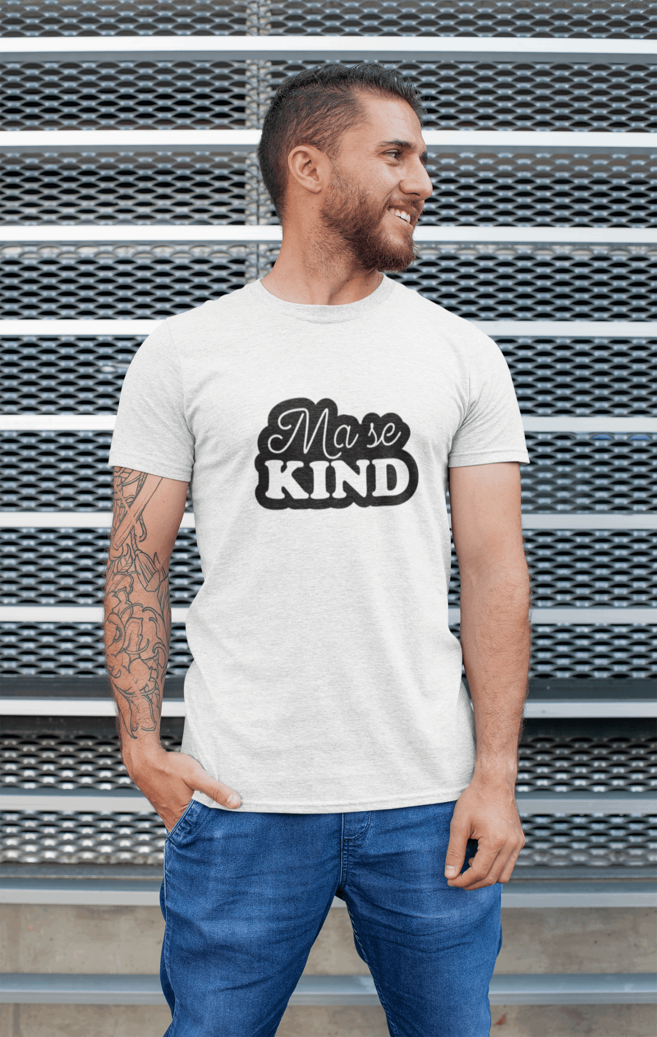 Duwweltjie® Foolstop - "Ma se Kind" Men's T-Shirt - Duwweltjie