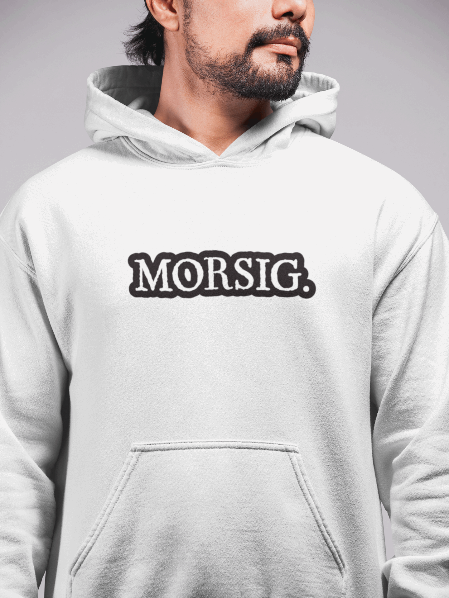 Duwweltjie® Foolstop - "Morsig" Men's Hoodie - Duwweltjie