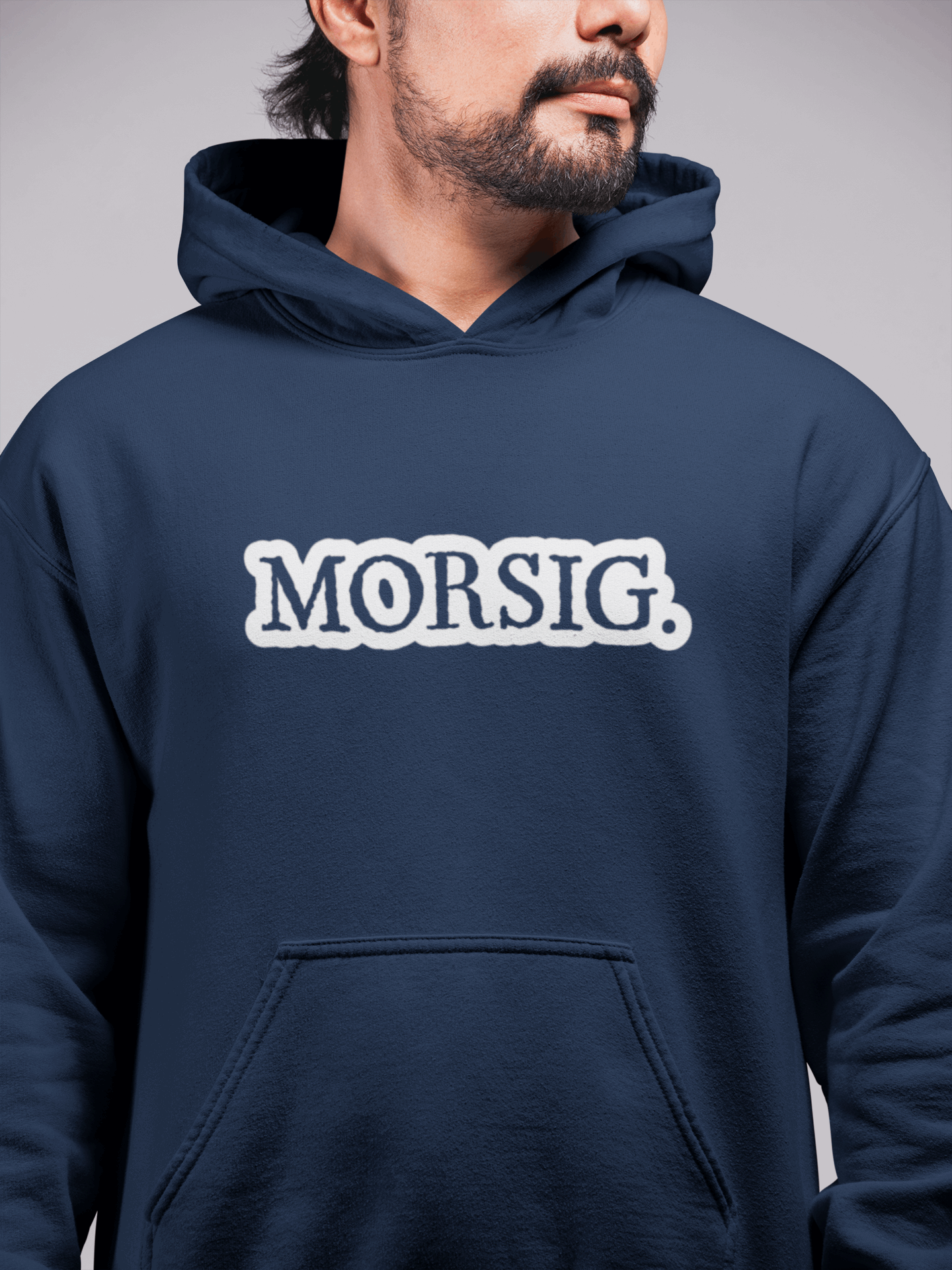 Duwweltjie® Foolstop - "Morsig" Men's Hoodie - Duwweltjie
