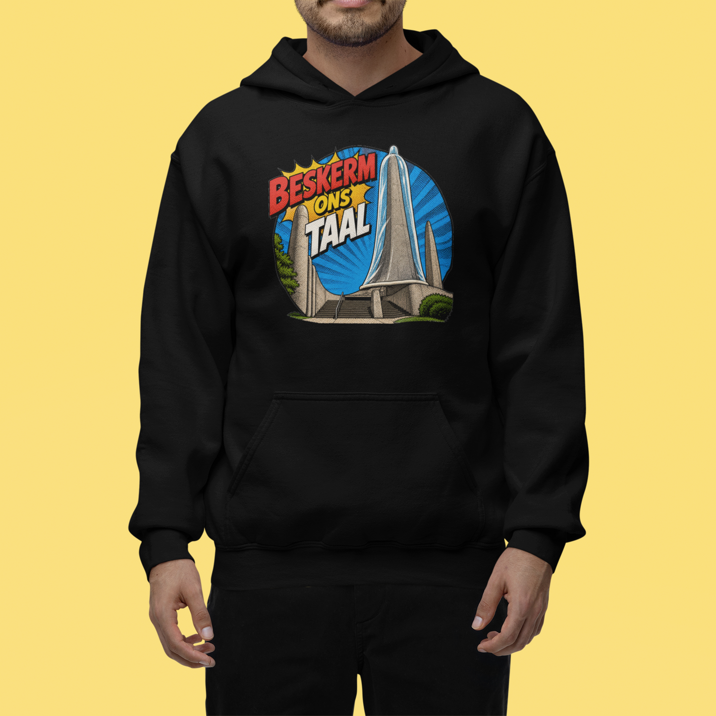 Duwweltjie® Beskerm Ons Taal Unisex Hoodie