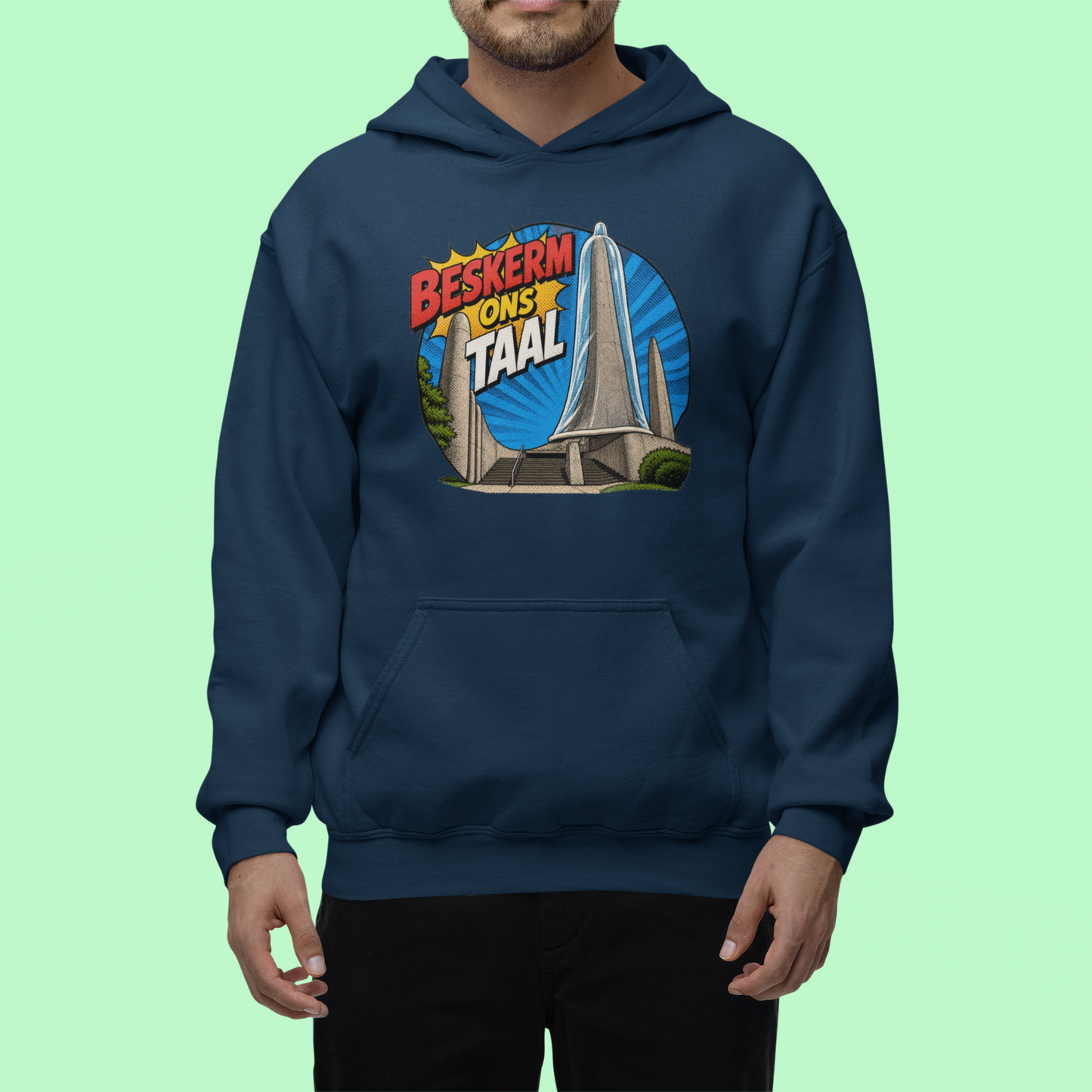 Duwweltjie® Beskerm Ons Taal Unisex Hoodie