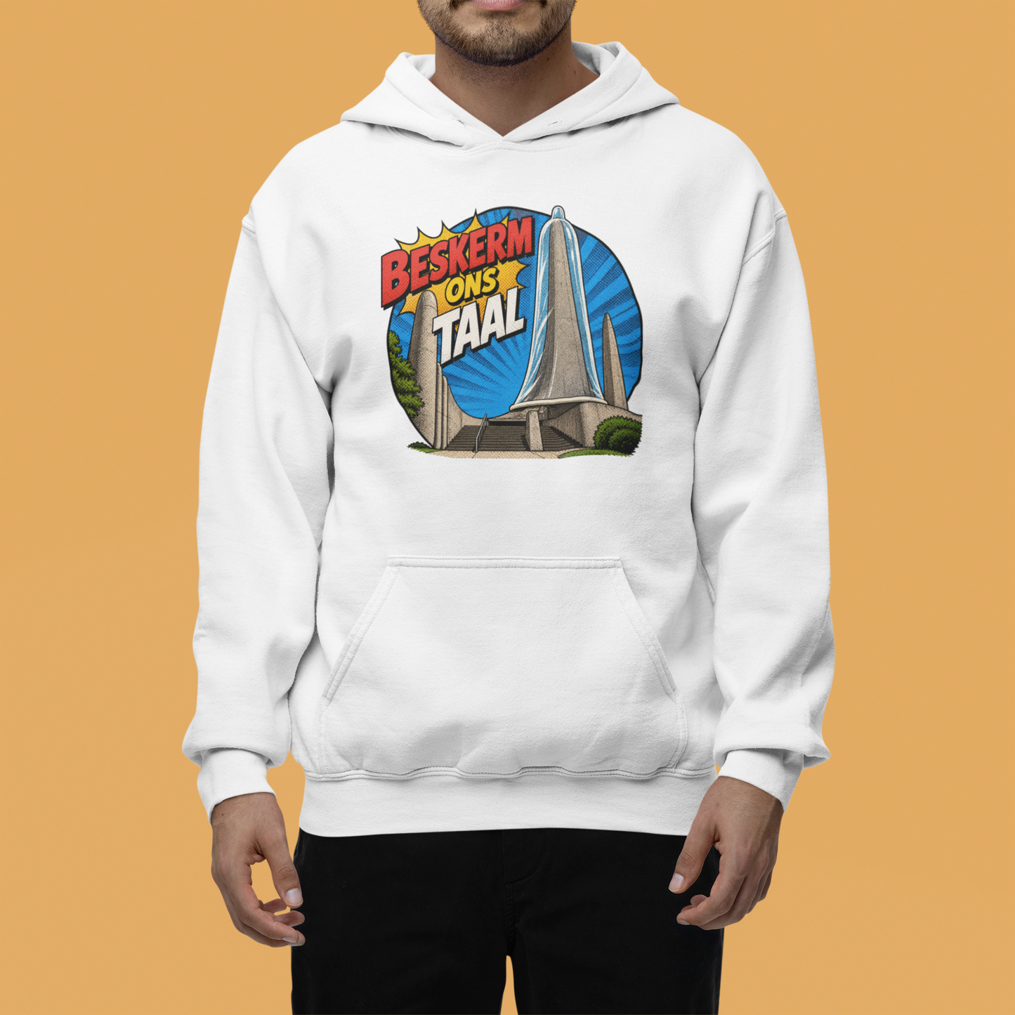 Duwweltjie® Beskerm Ons Taal Unisex Hoodie