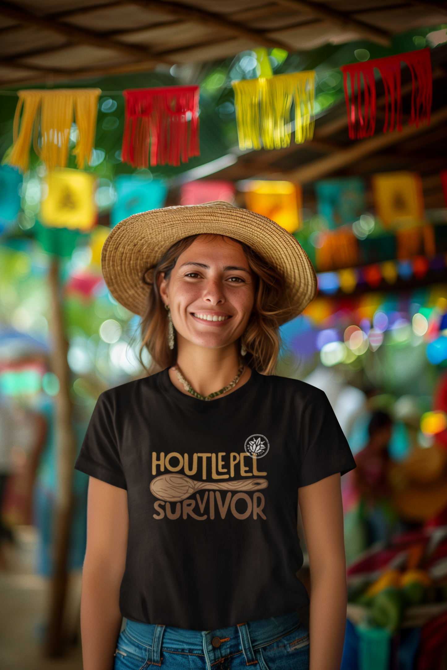 Duwweltjie® - "Houtlepel Survivor" Women's T-Shirt