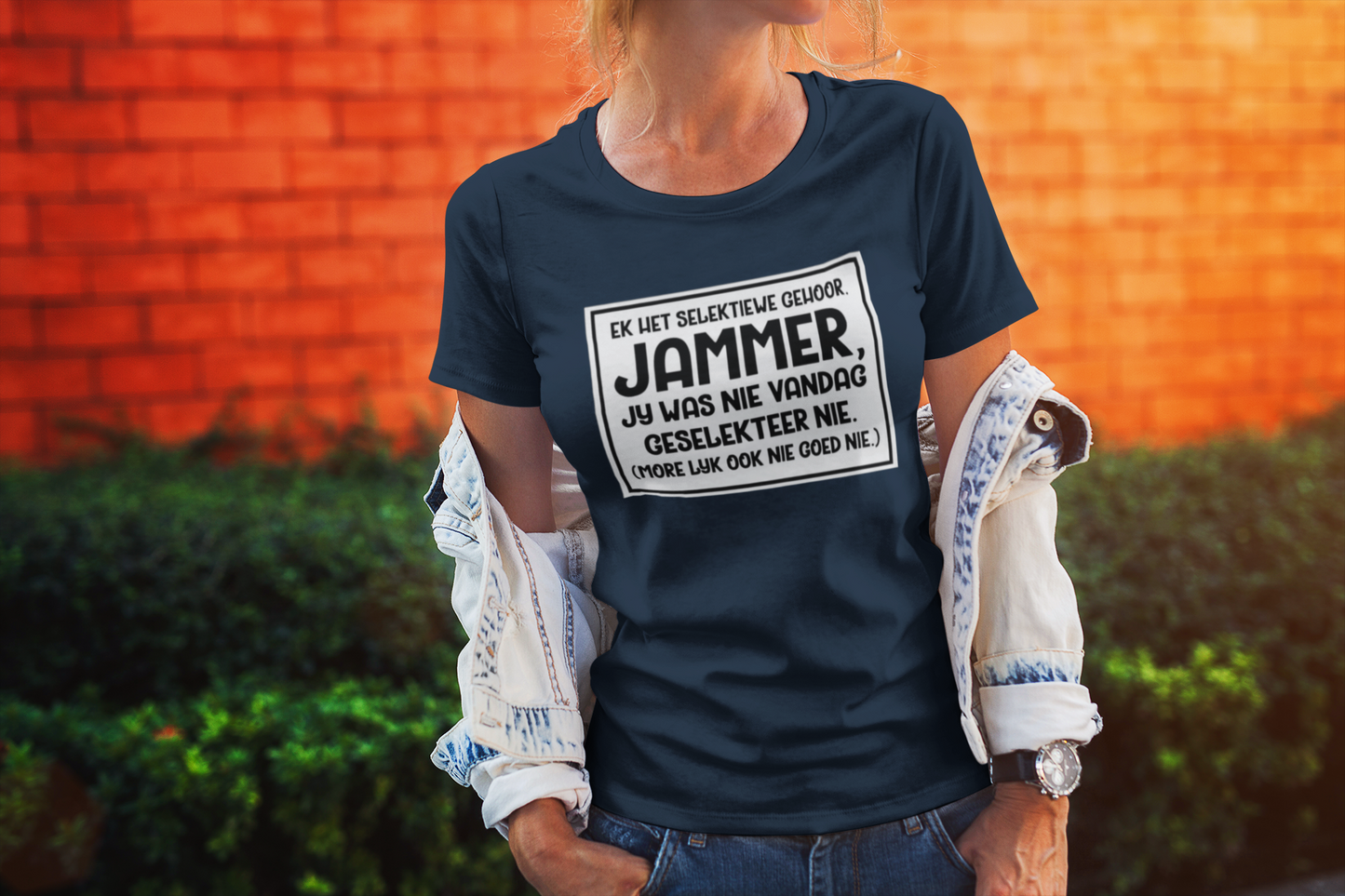 Duwweltjie® "Selektiewe gehoor" Women’s T-Shirt