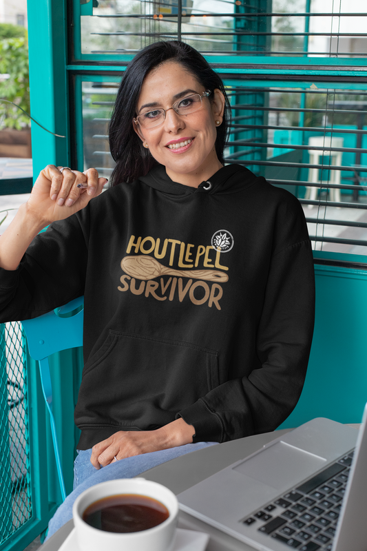 Duwweltjie® - "Houtlepel Survivor" Women's Hoodie