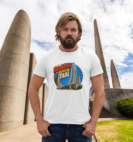 Duwweltjie® Beskerm Ons Taal Mans T-Hemp